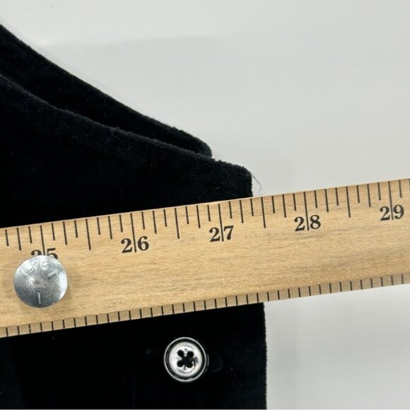 Women's Velvet Snowman Rhinestone Black - Picture 4 of 6